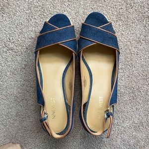 Nine Weet Demin Sandles